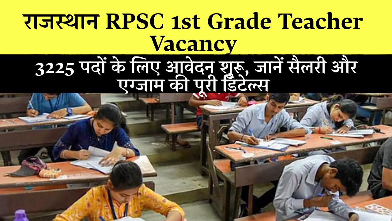 Rajasthan Teacher Bharti 2025 Age Limit Syllabus Exam Pattern
