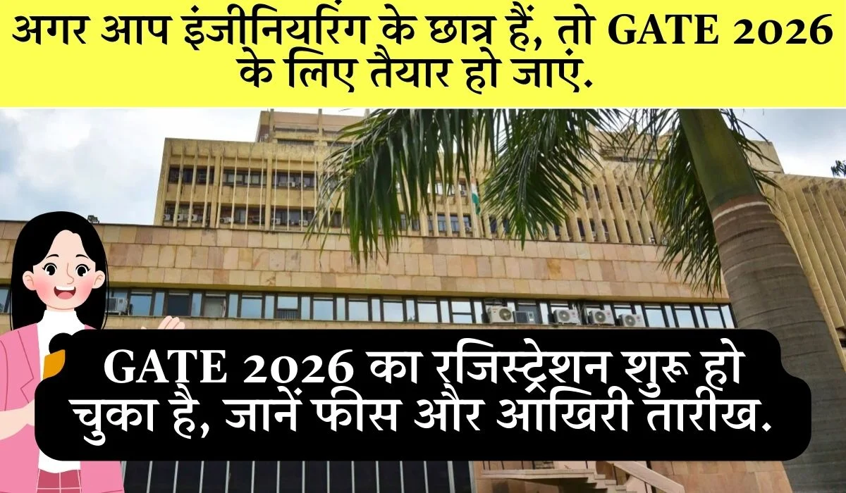 GATE 2026 Registration Start Date