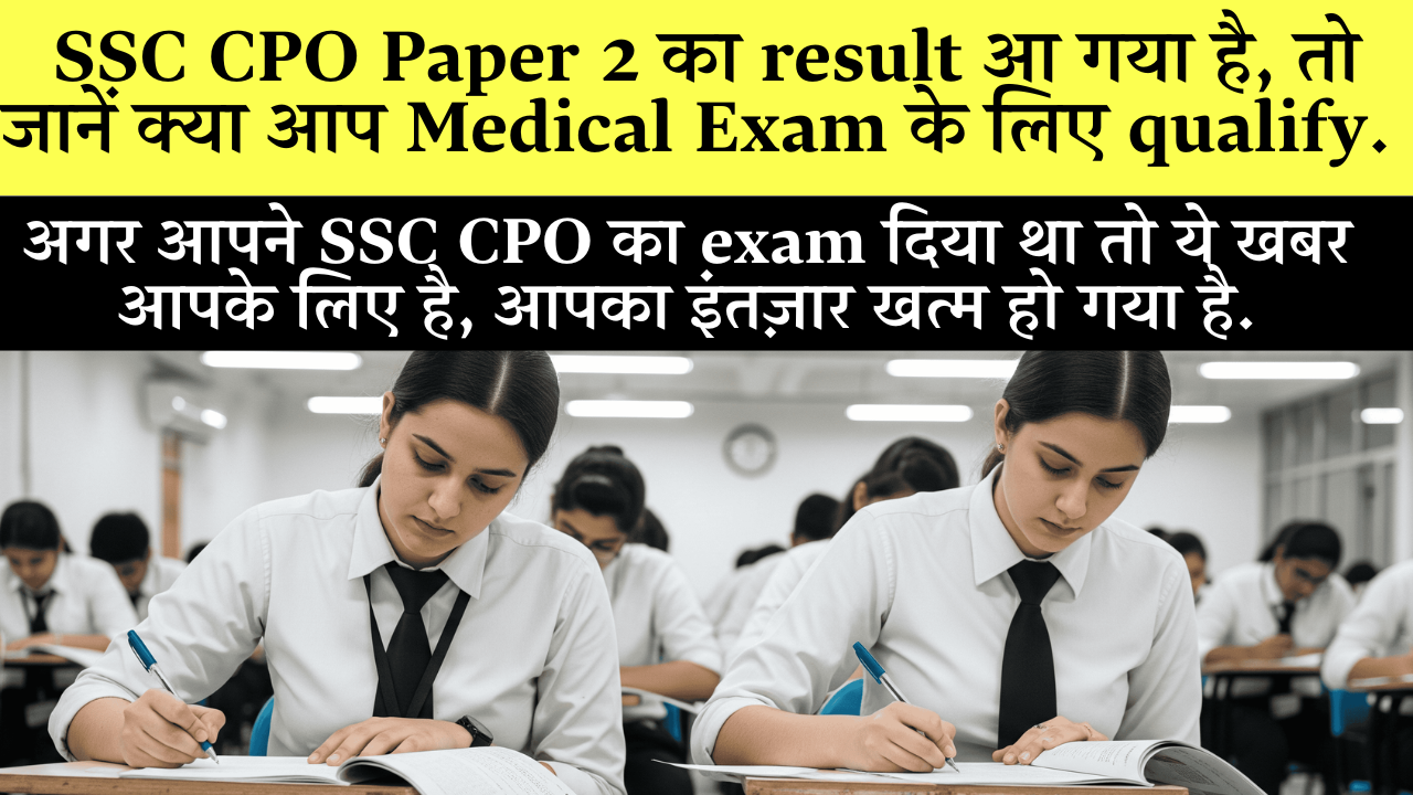 SSC Cpo Paper 2 Result 2025 Out