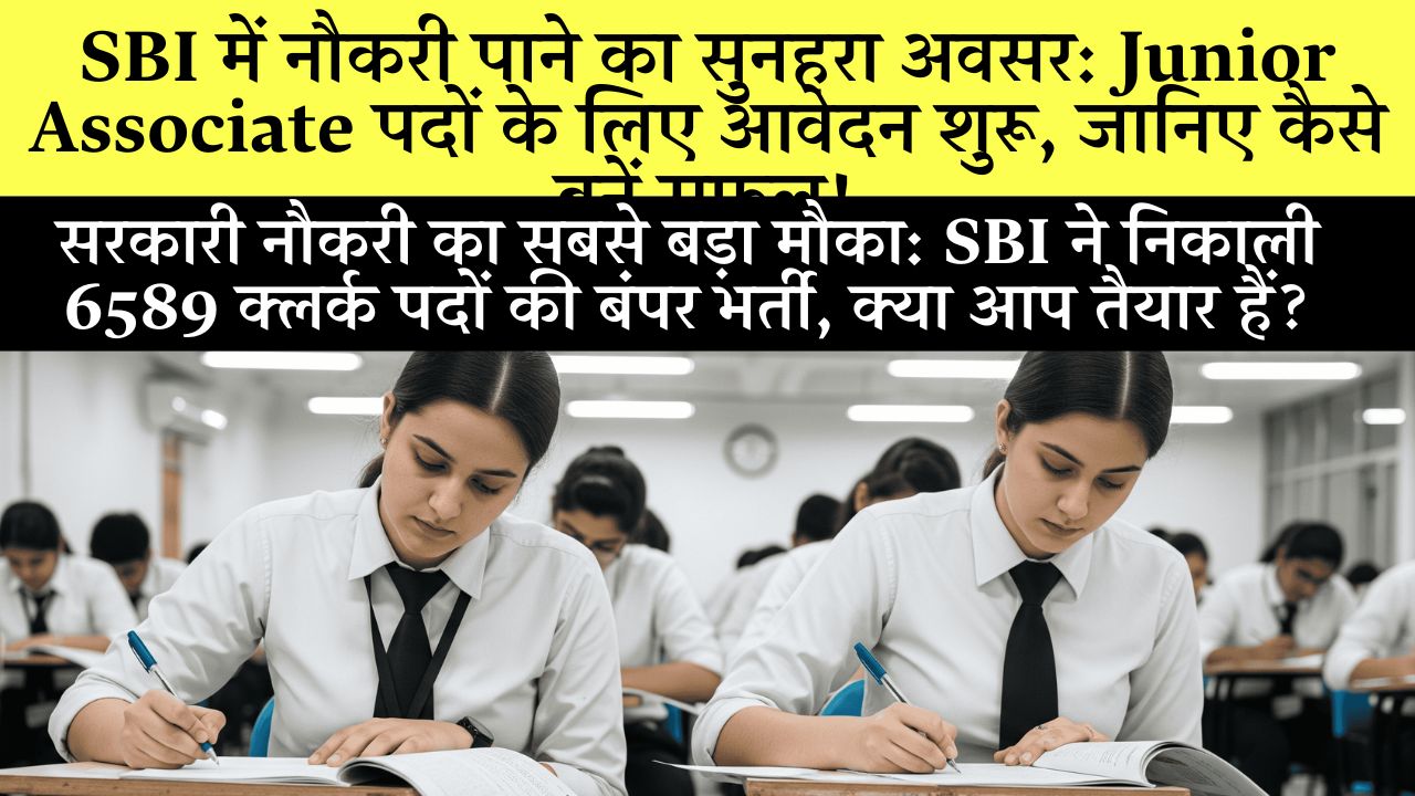 SBI Clerk Recruitment 2025 Eligibility Syllabus