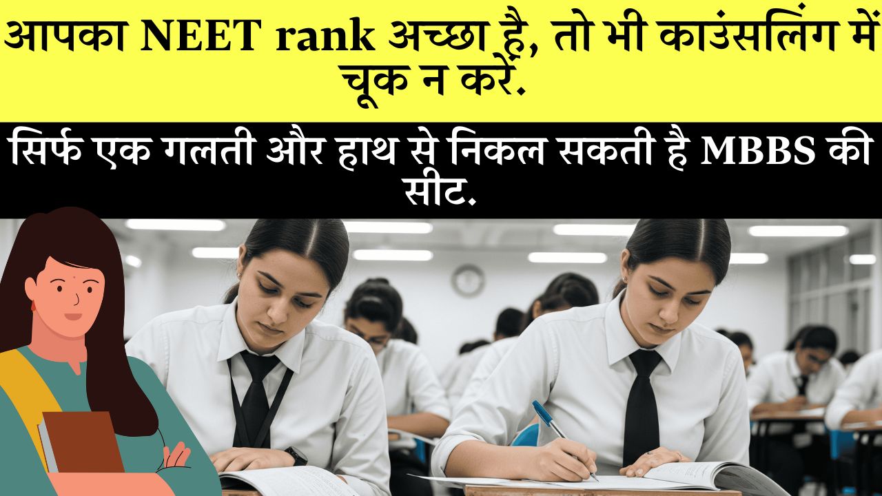 NEET Counselling 2025 Mistakes To Avoid Mbbs Seat