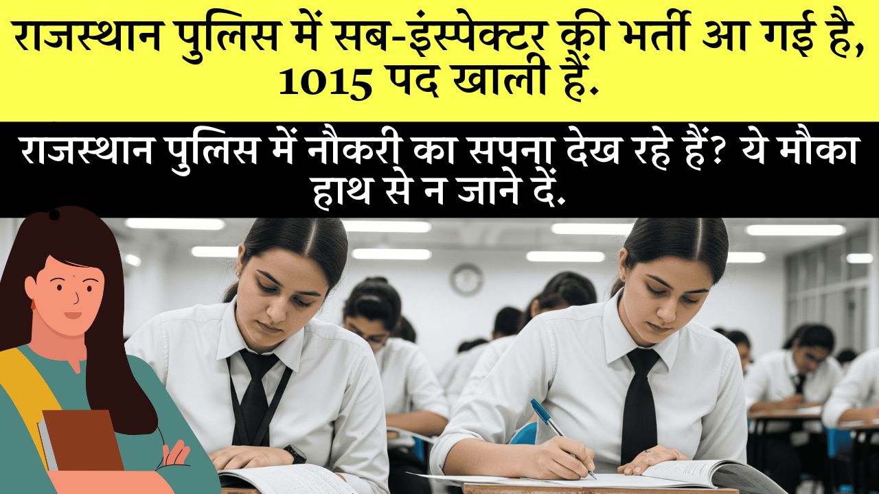 RPSC Si Platoon Commander Recruitment 2025