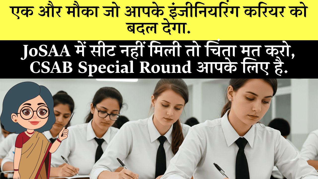 Csab Special Round Counselling 2025 Nit Iiit Admission Process Hindi
