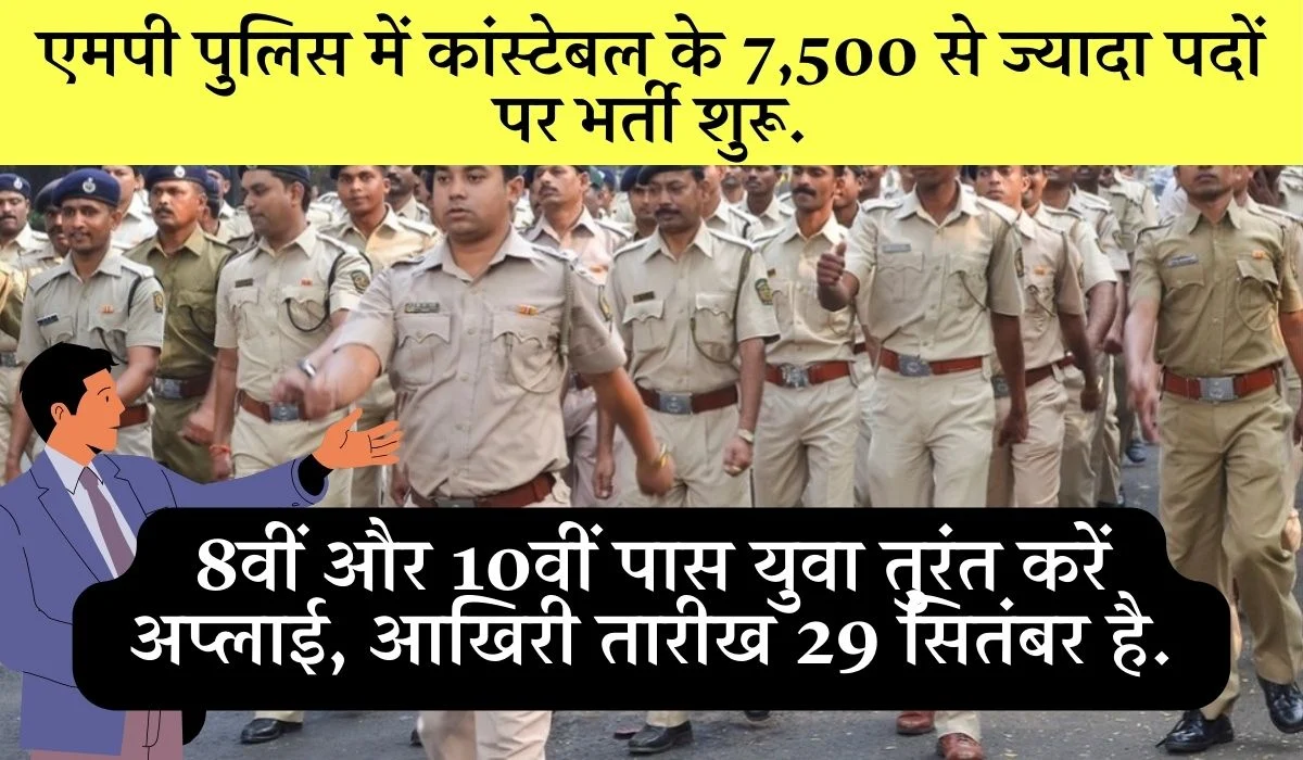 Mp Police Constable Recruitment 2025 2
