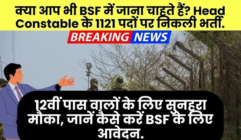 Bsf Head Constable Recruitment 2025 Apply Online 3