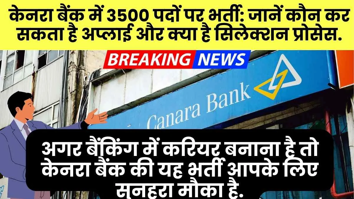 Canara Bank Apprentice Recruitment 2025